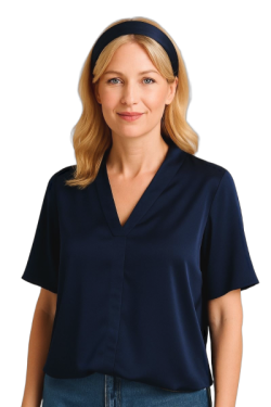 Top fluide couleur unie