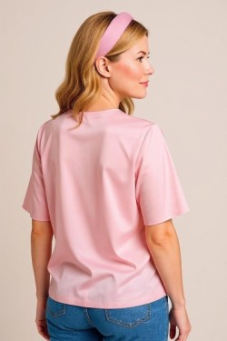 Top fluide couleur unie