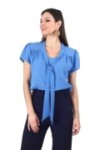 Chemise col foulard