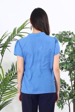 Chemise col foulard