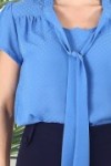 Chemise col foulard