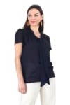 Chemise col foulard