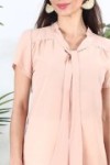 Chemise col foulard