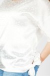 Tunique oversize en satin