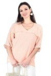 Blouse fluide à volants