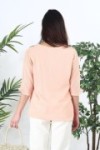 Blouse fluide à volants