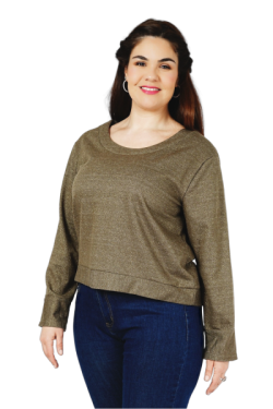 Pull effet lamé
