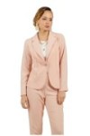 Veste tailleur légère en Crêpe avec épaulettes