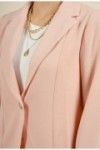 Veste tailleur légère en Crêpe avec épaulettes