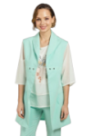 Veste longue sans manches
