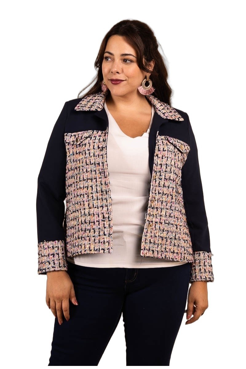 Veste en tweed