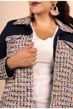 Veste en tweed