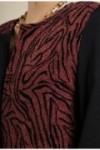 Veste longue en maille