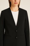 Veste ajustée stretch à deux boutons