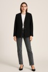 Veste ajustée stretch à deux boutons