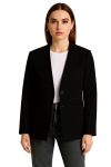 Veste ajustée stretch à deux boutons