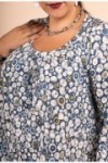 Blouse évasé à l'imprimé