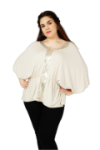 Blouse coupe chauve-souris