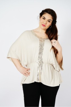 Blouse coupe chauve-souris