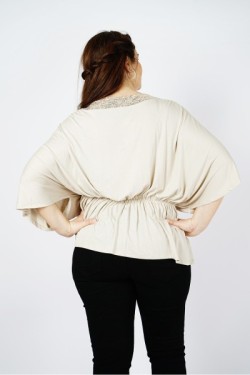 Blouse coupe chauve-souris