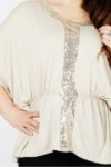 Blouse coupe chauve-souris