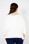 Blouse coupe chauve-souris