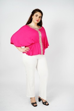 Blouse coupe chauve-souris