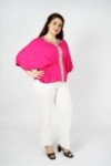 Blouse coupe chauve-souris