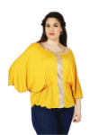 Blouse coupe chauve-souris