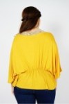 Blouse coupe chauve-souris