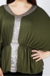 Blouse coupe chauve-souris