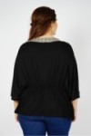 Blouse coupe chauve-souris