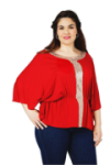 Blouse coupe chauve-souris