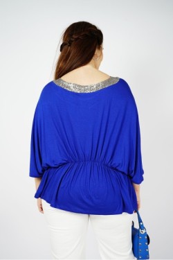 Blouse coupe chauve-souris