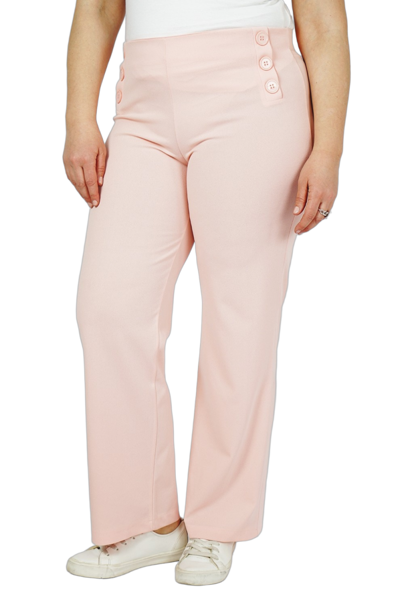 Pantalon taille haute stretch