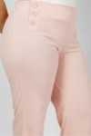 Pantalon taille haute stretch