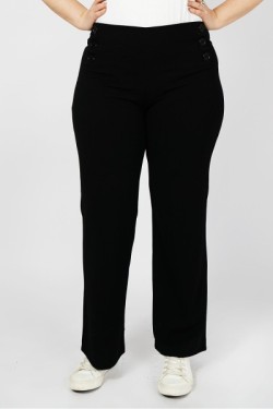 Pantalon taille haute stretch