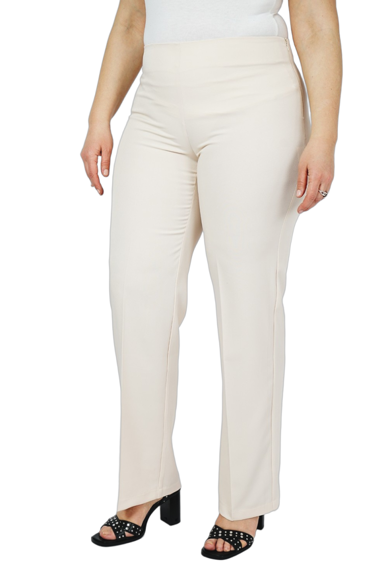 Pantalon taille haute stretch
