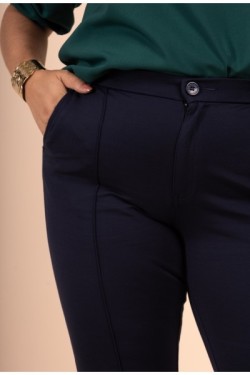 Pantalon slim taille haute