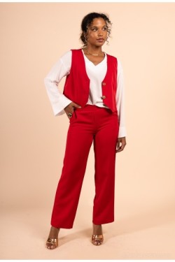 Gilet tailleur sans manche