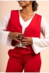 Gilet tailleur sans manche