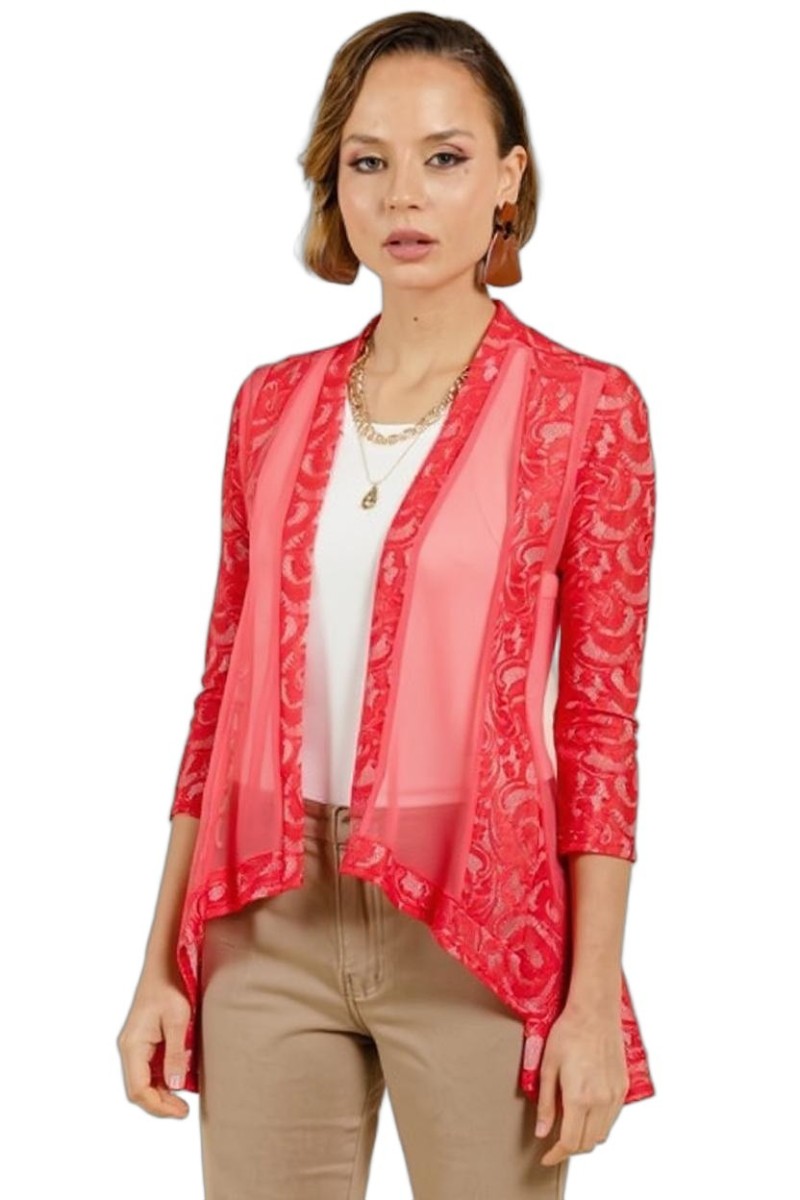 Gilet en dentelle