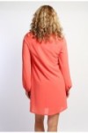 Robe fluide à manches longues