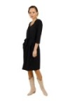 Robe taille ceinturée avec laçage