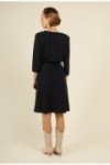 Robe taille ceinturée avec laçage