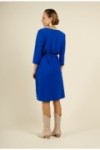 Robe taille ceinturée avec laçage