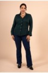 Chemise cintré col en V