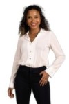 Chemise cintré col en V