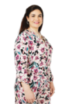 Chemise fluide imprimée floral