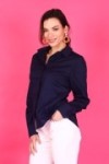 Chemise cintré en coton